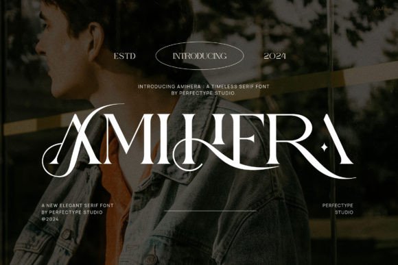Amihera: An Elegant Serif Font for Editorial Storytelling