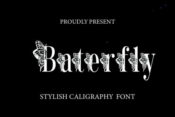 Baterfly: The Decorative Font That Elevates Campaign Visuals