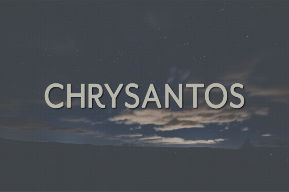Chrysantos: A Modern Sans Serif Review