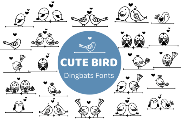 Cute Bird Font Review: A Playful Typeface for Editorial Warmth
