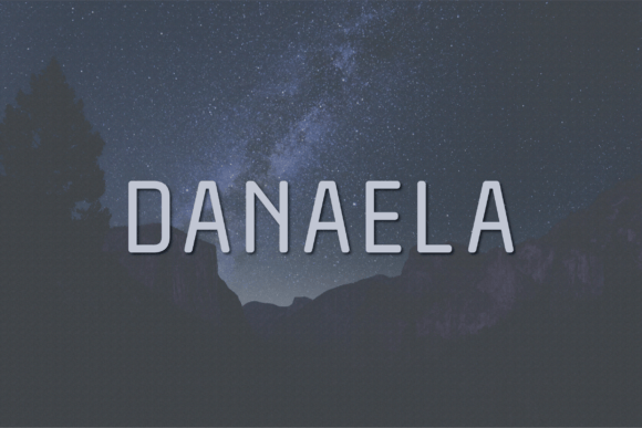Danaela: A Modern Sans Serif for Web Design