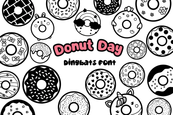 Donut Day: A Web Designer’s Take on This Playful Dingbats Font