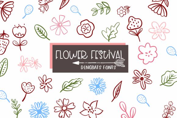 Flower Festival: A Web Designer’s Review of This Sketched Dingbats Font