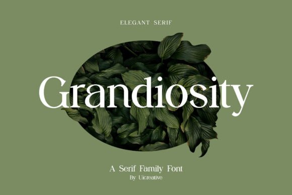 Grandiosity: Elegant Serif Font for Marketing Campaigns