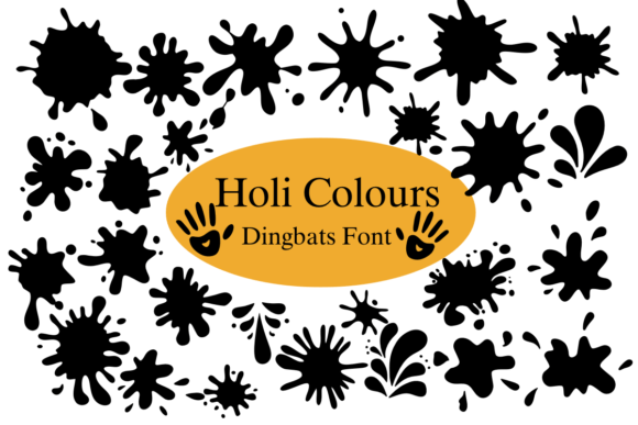 Holi Colours: A Designer's Verdict on a Playful Dingbat