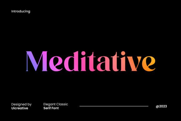How Meditative Serif Font Can Elevate Your Small Business Brand