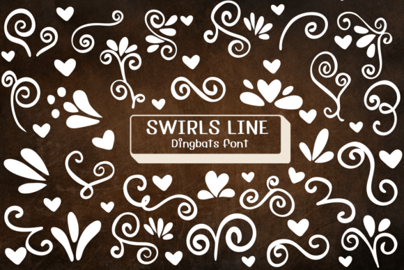 How Swirls Line Dingbats Give Small Business Branding a Handcrafted Edge