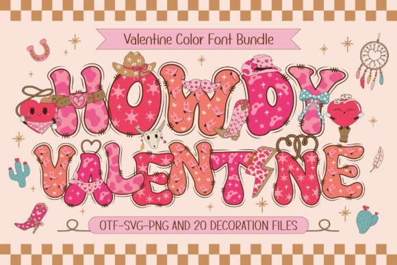 Howdy Valentine: A Western Font with Sweet Business Appeal