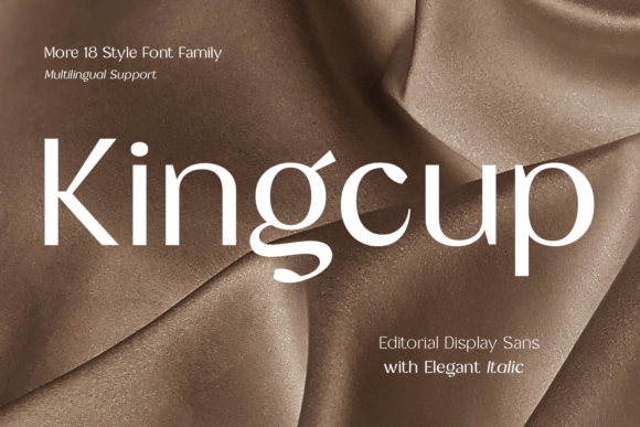 Kingcup: A Font for Creative Makers