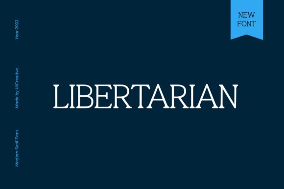 Libertarian Font for Web Design