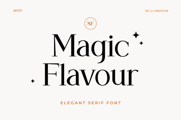 Magic Flavour: A Serif Font for Elegant Design