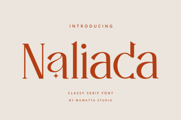 Naliada: A Serif Font for Elegant Web Design