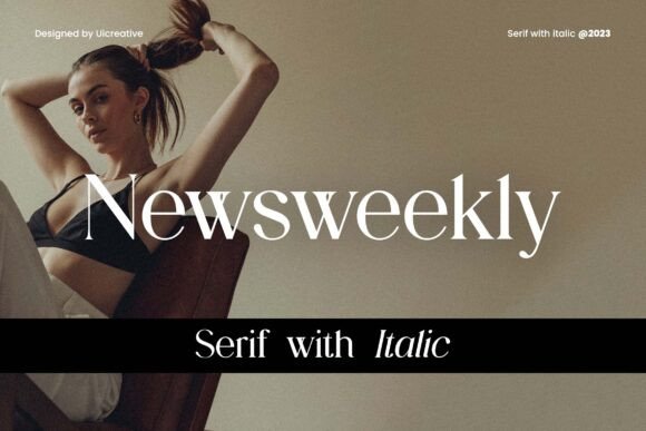 Newsweekly: The Serif Typeface That Gave My Small Brand a Consistent, Polished Look