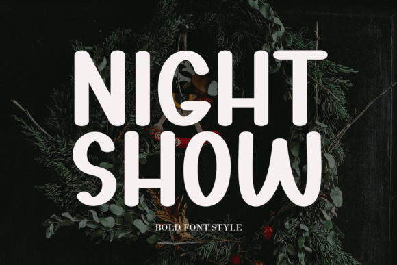 Night Show: A Friendly Sans Serif Font for Small Business Brands