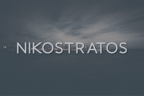 Nikostratos: Modern Sans Serif for Craft Creators