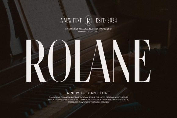Rolane Serif Typeface: A Modern Choice for Editorial Design