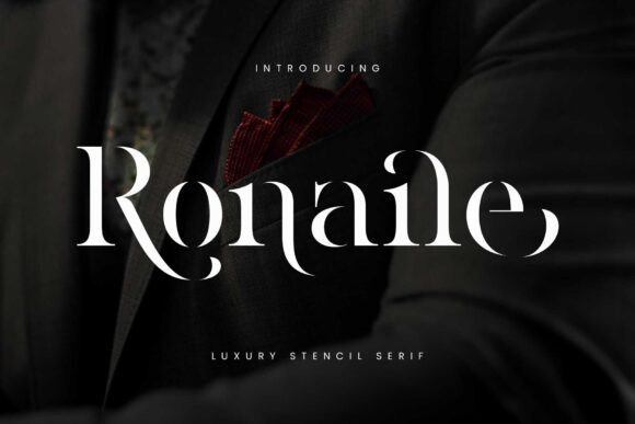 Ronaile: A Bold Serif Font for Business