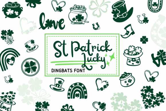 St Patricks Lucky: A Festive Font for Small Business Branding