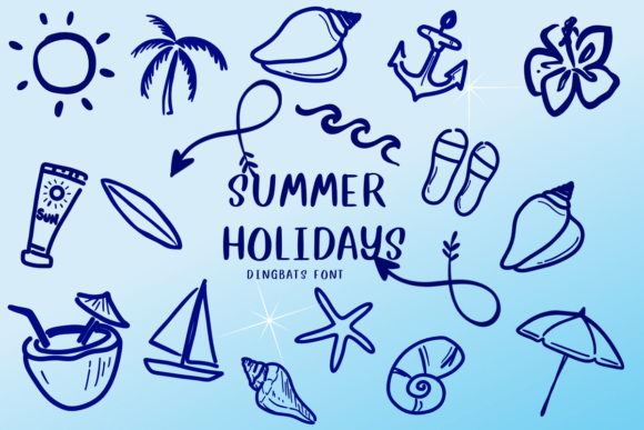 Summer Holidays Font Brings Relaxed Charm to Branding Projects