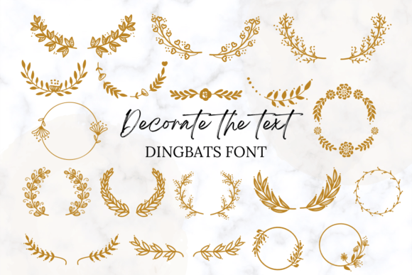 Testing Decorate the Text: A Sketch Dingbat Font for Branding