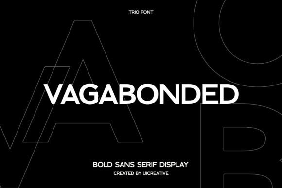 Vegabonded Bold Sans Serif Display Font for Marketing Impact
